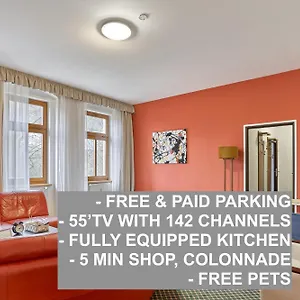 Excellent In Center 5 Min Walk From The Colonnade Apartamento Karlovy Vary